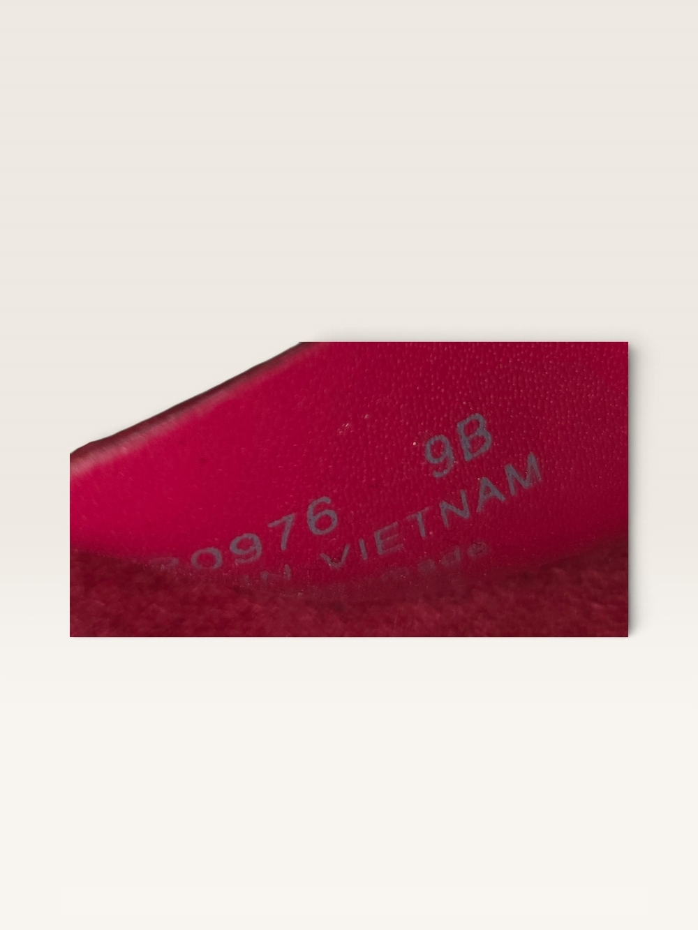 Cole Haan Red Original Grand Leather Buckle Sandals - Picture 6 of 7
